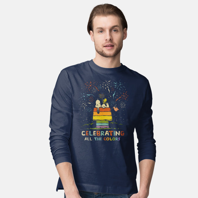 Celebrating All The Colors-Mens-Long Sleeved-Tee-kg07
