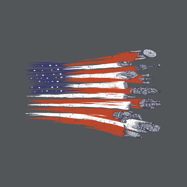 Sci-Fi Patriots-Womens-Fitted-Tee-kg07