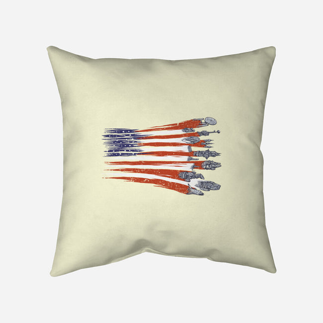 Sci-Fi Patriots-None-Removable Cover w Insert-Throw Pillow-kg07
