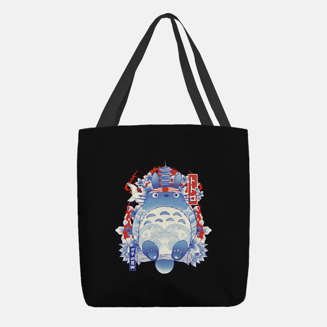 Totoro Porcelain-None-Basic Tote-Bag-gaci