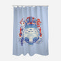 Totoro Porcelain-None-Polyester-Shower Curtain-gaci