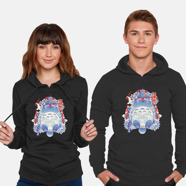 Totoro Porcelain-Unisex-Pullover-Sweatshirt-gaci