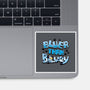 Bluer Than Blue-y-None-Glossy-Sticker-Boggs Nicolas