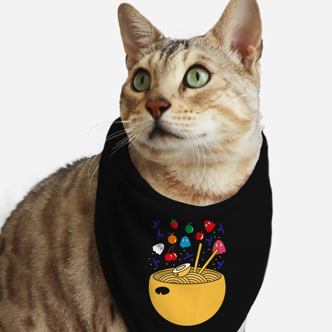 Pacmen Ramen-Cat-Bandana-Pet Collar-Tri haryadi