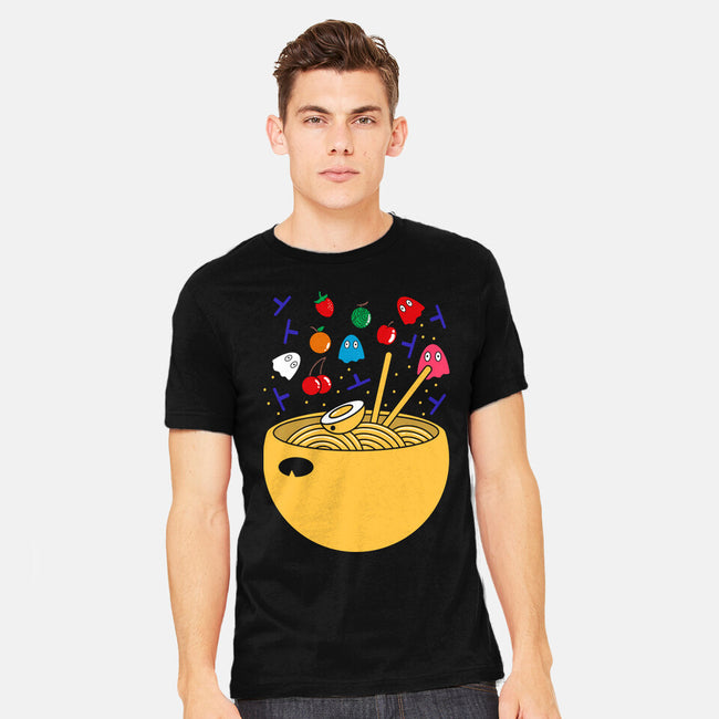 Pacmen Ramen-Mens-Heavyweight-Tee-Tri haryadi