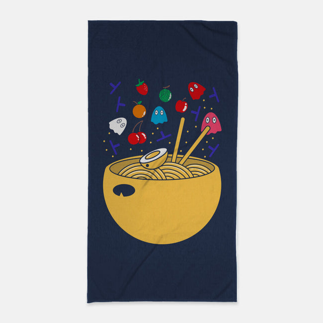 Pacmen Ramen-None-Beach-Towel-Tri haryadi