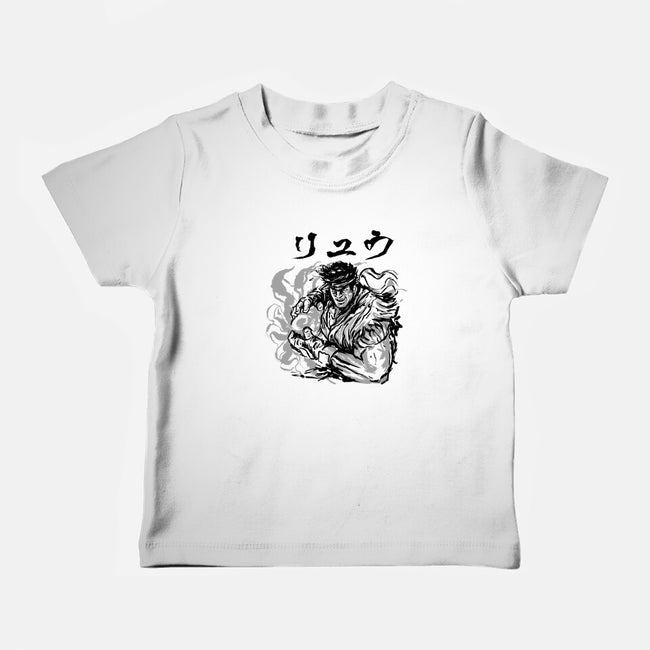 Ansatsuken Warrior-Baby-Basic-Tee-demonigote