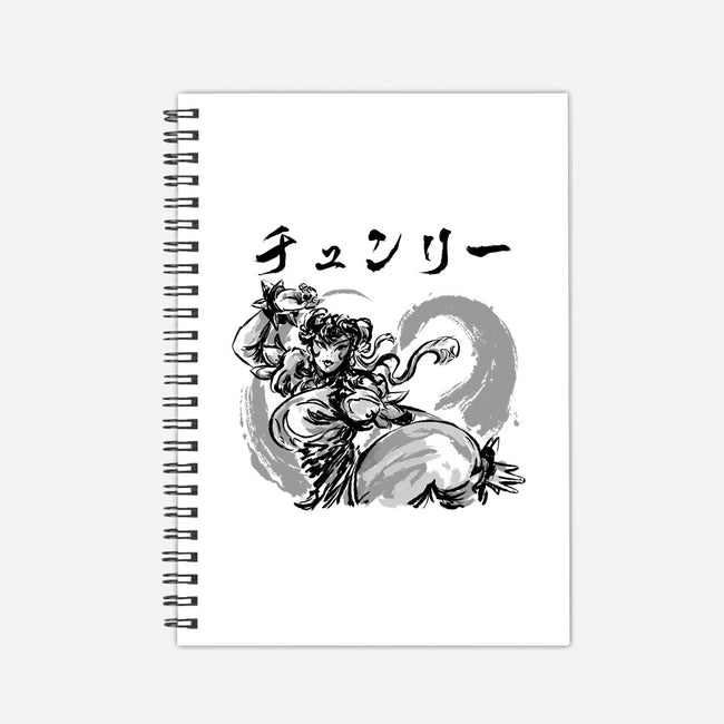 Street Fighter Sumi-e-None-Dot Grid-Notebook-demonigote
