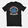 Everything I Love Is Illegal-Womens-Fitted-Tee-RoboMega
