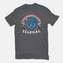 Everything I Love Is Illegal-Womens-Fitted-Tee-RoboMega