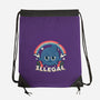 Everything I Love Is Illegal-None-Drawstring-Bag-RoboMega