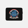Everything I Love Is Illegal-None-Zippered-Laptop Sleeve-RoboMega