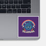 Everything I Love Is Illegal-None-Glossy-Sticker-RoboMega