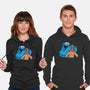 Monstrous Surprise-Unisex-Pullover-Sweatshirt-Raffiti