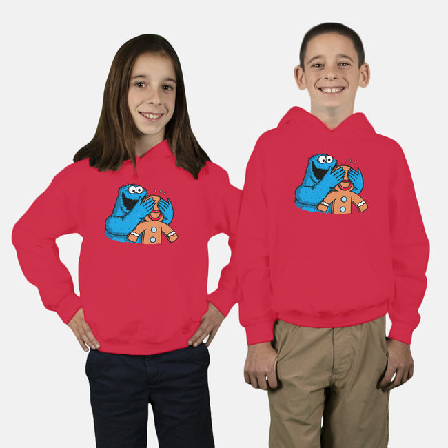 Monstrous Surprise-Youth-Pullover-Sweatshirt-Raffiti