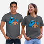 Monstrous Surprise-Unisex-Basic-Tee-Raffiti