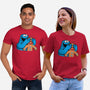 Monstrous Surprise-Unisex-Basic-Tee-Raffiti