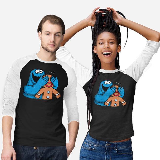 Monstrous Surprise-Unisex-Baseball-Tee-Raffiti