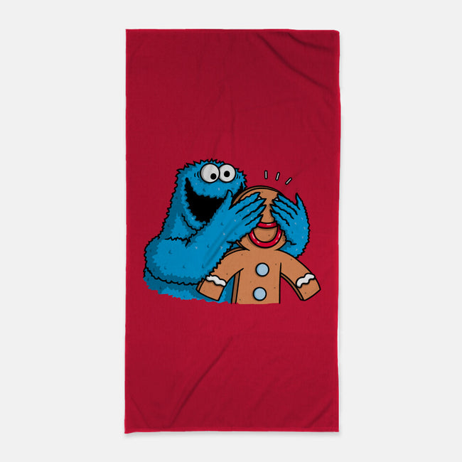 Monstrous Surprise-None-Beach-Towel-Raffiti