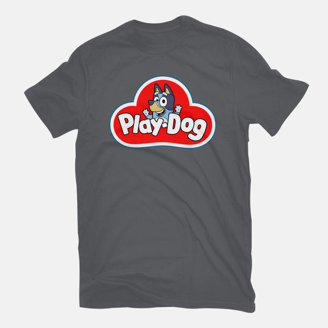 Play-Dog-Womens-Fitted-Tee-Boggs Nicolas