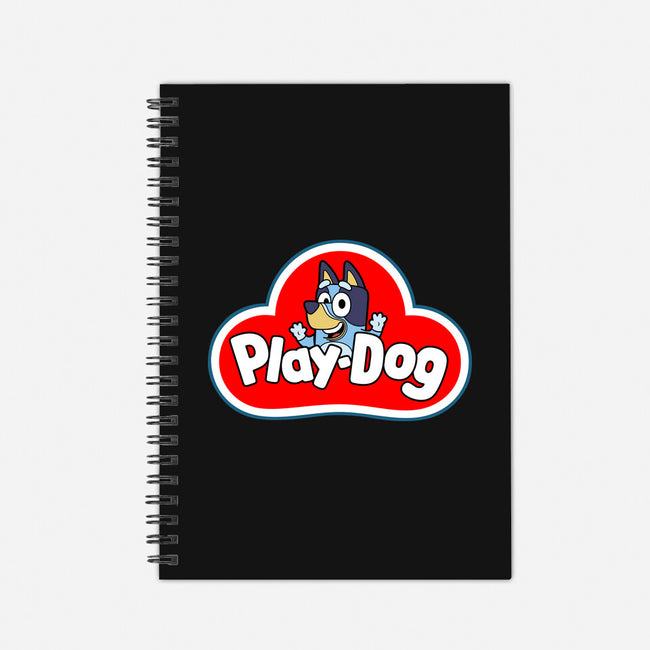 Play-Dog-None-Dot Grid-Notebook-Boggs Nicolas