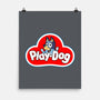 Play-Dog-None-Matte-Poster-Boggs Nicolas