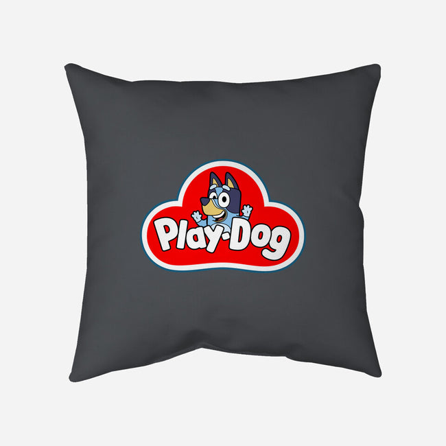 Play-Dog-None-Removable Cover w Insert-Throw Pillow-Boggs Nicolas