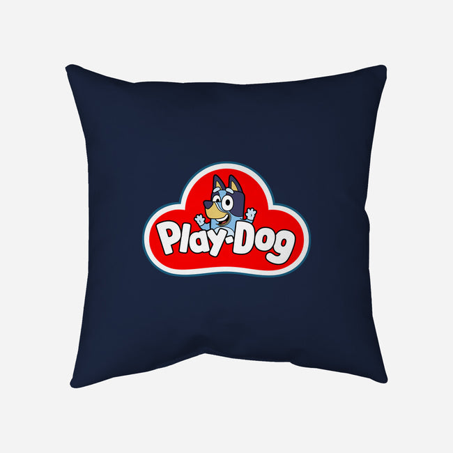 Play-Dog-None-Removable Cover w Insert-Throw Pillow-Boggs Nicolas