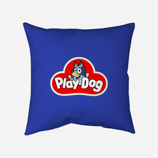 Play-Dog-None-Removable Cover w Insert-Throw Pillow-Boggs Nicolas