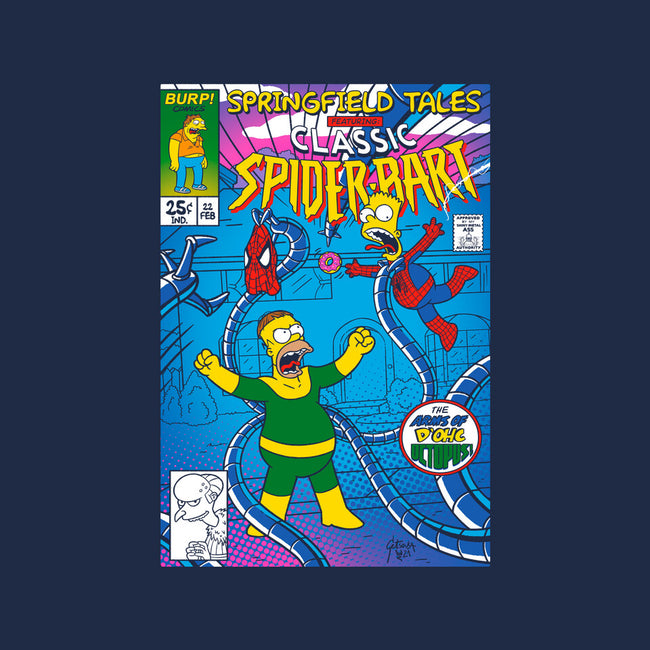Spider-Bart Vs D'ohc Ock-None-Matte-Poster-Getsousa!