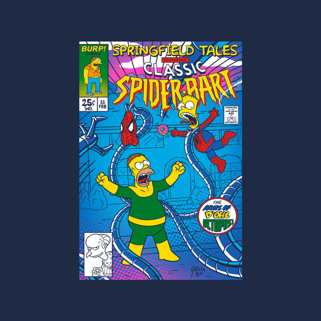Spider-Bart Vs D'ohc Ock-None-Adjustable Tote-Bag-Getsousa!