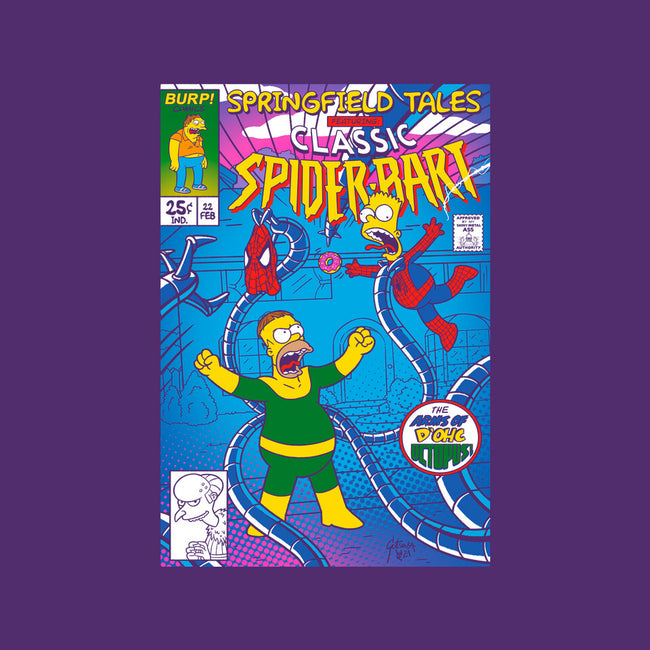 Spider-Bart Vs D'ohc Ock-None-Polyester-Shower Curtain-Getsousa!