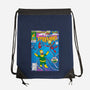 Spider-Bart Vs D'ohc Ock-None-Drawstring-Bag-Getsousa!