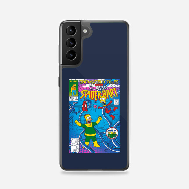 Spider-Bart Vs D'ohc Ock-Samsung-Snap-Phone Case-Getsousa!