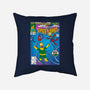 Spider-Bart Vs D'ohc Ock-None-Removable Cover w Insert-Throw Pillow-Getsousa!