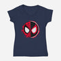 Splatter Verse-Womens-V-Neck-Tee-Getsousa!