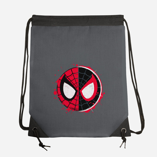 Splatter Verse-None-Drawstring-Bag-Getsousa!