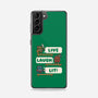 Live Laugh Lit-Samsung-Snap-Phone Case-Weird & Punderful
