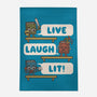 Live Laugh Lit-None-Indoor-Rug-Weird & Punderful