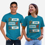 Live Laugh Lit-Unisex-Basic-Tee-Weird & Punderful