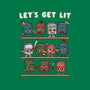 Book Lovers Get Lit-Unisex-Crew Neck-Sweatshirt-Weird & Punderful