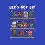 Book Lovers Get Lit-Mens-Heavyweight-Tee-Weird & Punderful