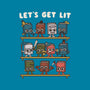Book Lovers Get Lit-Mens-Premium-Tee-Weird & Punderful