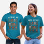 Book Lovers Get Lit-Unisex-Basic-Tee-Weird & Punderful