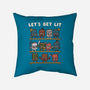 Book Lovers Get Lit-None-Removable Cover-Throw Pillow-Weird & Punderful