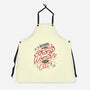 Behind Every Strong Woman-Unisex-Kitchen-Apron-tobefonseca