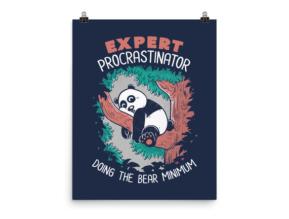 Expert Procrastinator Panda