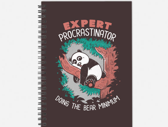 Expert Procrastinator Panda