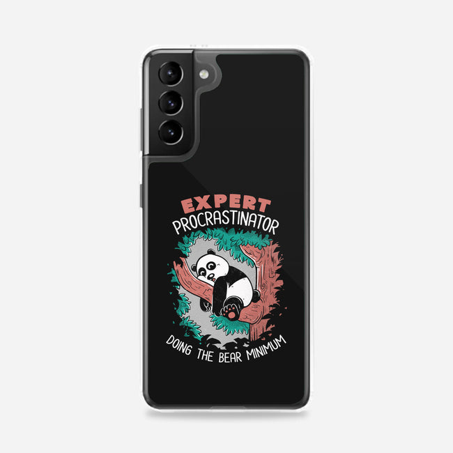 Expert Procrastinator Panda-Samsung-Snap-Phone Case-tobefonseca