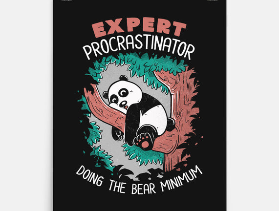 Expert Procrastinator Panda